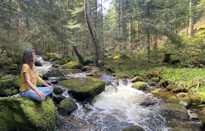 méditation pleine conscience nature