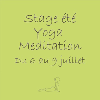 stage été yoga méditation pleine conscience rhône alpes